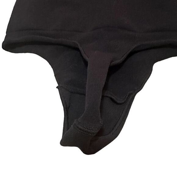 SKIMS High Waist Core Control Sculpt Thick Waistband Shaping Black Thong - Picture 8 of 10